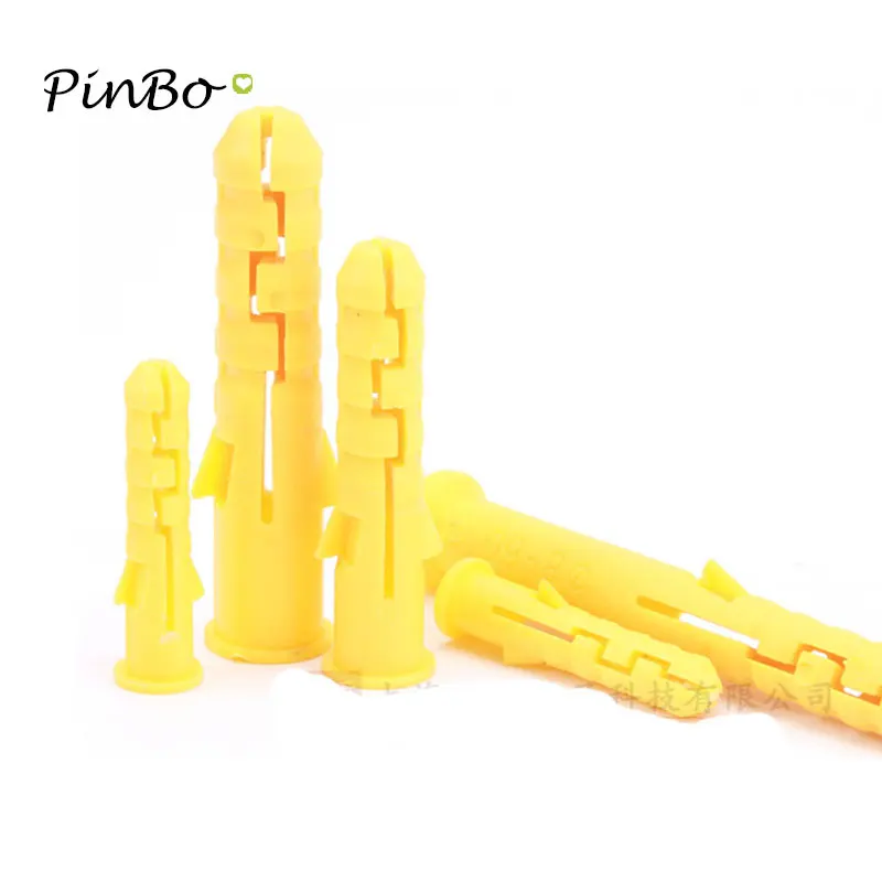 100pc M6*40 sleeve nylon wall plug Expansion Tube Screw Bolts Plastic without screw
100pc M6*40 sleeve nylon wall plug Expansion Tube Screw Bolts Plastic without screw
