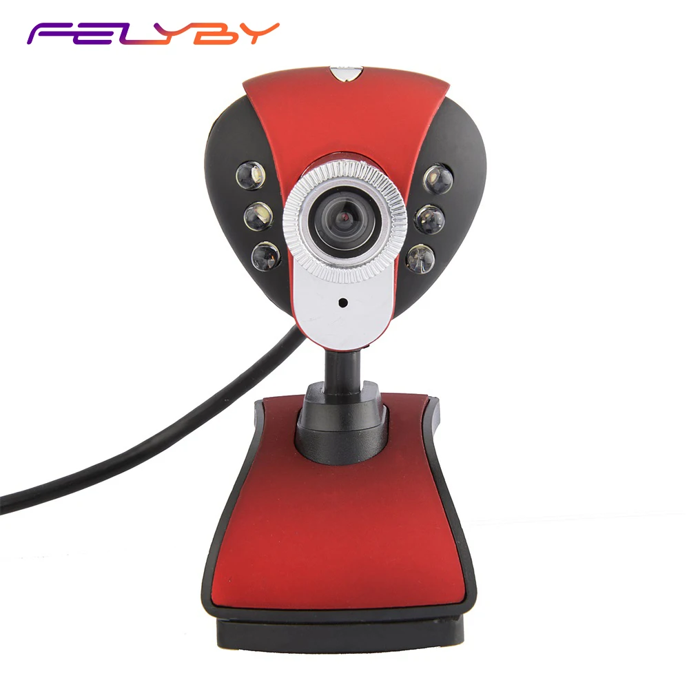 FELYBY A7130 480P HD Компьютерная видеокамера Встроенный микрофон для видеосъемки USB веб