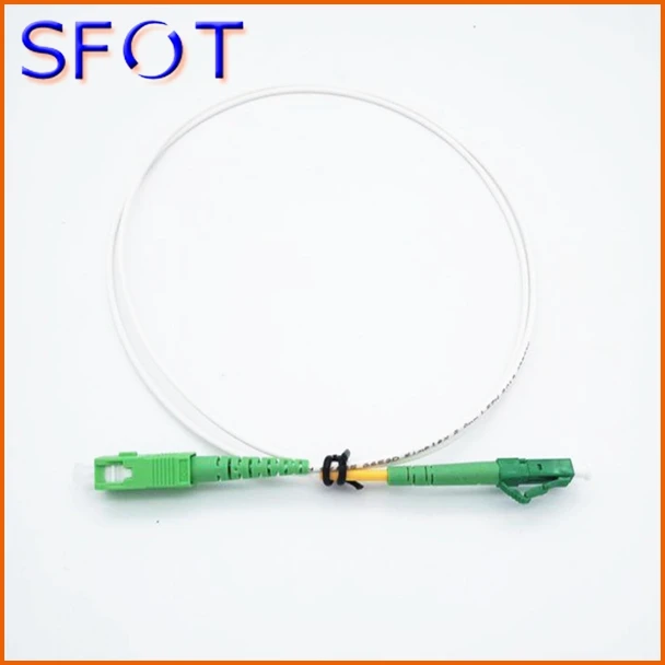 Fiber optic patchcord, Simplex SM SC/APC to LC/APC 1m (White Colour), G652D, LSZH, 2mm
Fiber optic patchcord, Simplex SM SC/APC to LC/APC 1m (White Colour), G652D, LSZH, 2mm