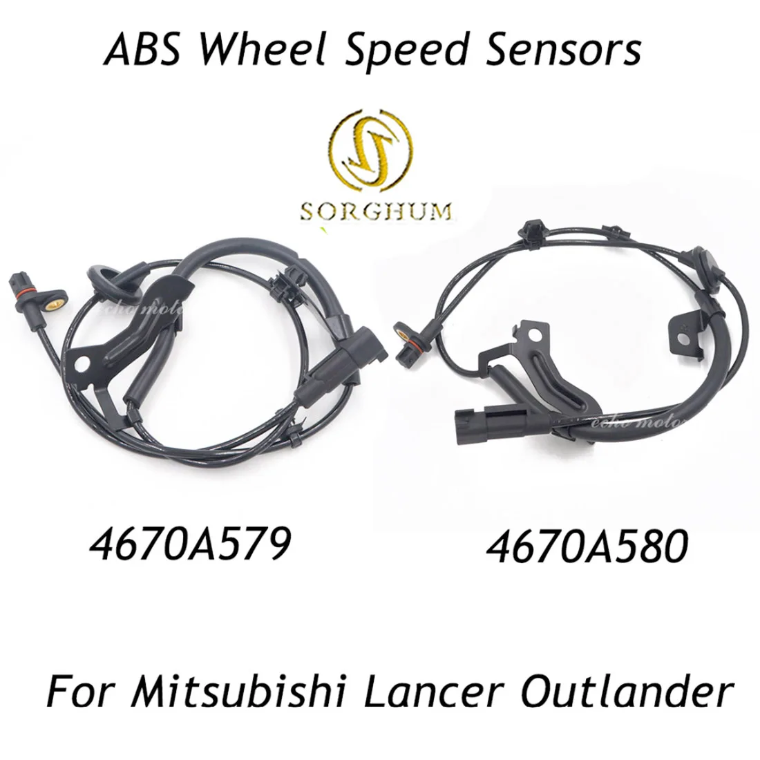 New 2pcs Rear Right Left ABS Wheel Speed Sensors For Mitsubishi Lancer Outlander 4670A579 4670A580
New 2pcs Rear Right Left ABS Wheel Speed Sensors For Mitsubishi Lancer Outlander 4670A579 4670A580