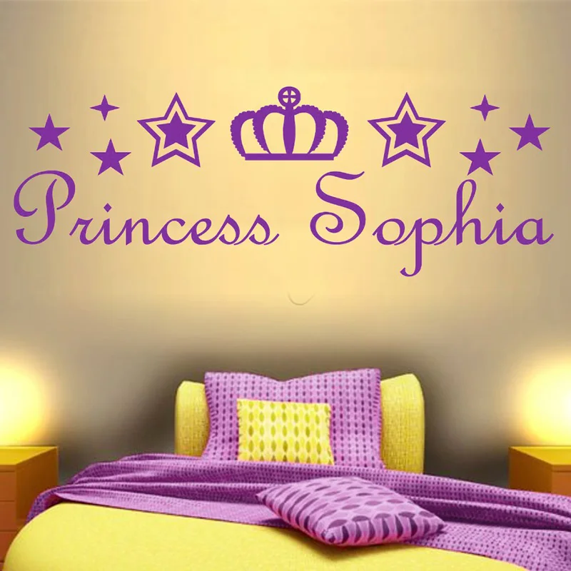 PERSONALISED CUSTOMIZED NAME PRINCESS QUOTE WALL DECALS WALL ART STICKER FOR GIRLS BEDROOM DECORATION
PERSONALISED CUSTOMIZED NAME PRINCESS QUOTE WALL DECALS WALL ART STICKER FOR GIRLS BEDROOM DECORATION