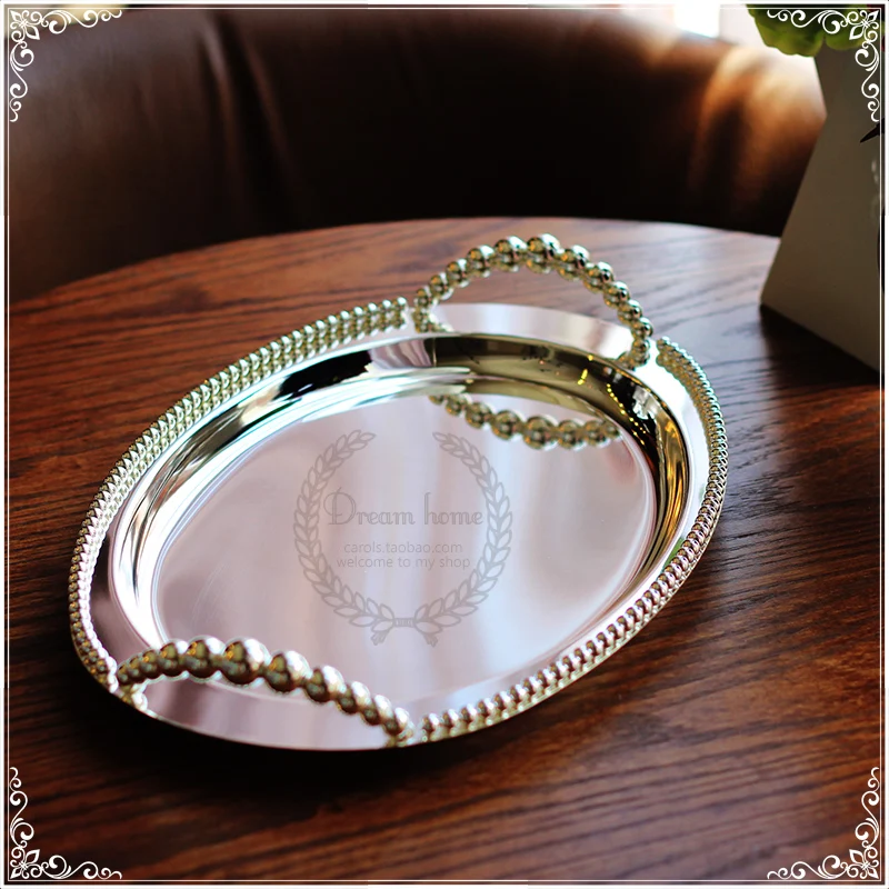 Modern large Oval Metal Plates wedding serving tray Desktop decoration Storage Tray breakfast trayMetal Dessert Plate trays 742
Modern large Oval Metal Plates wedding serving tray Desktop decoration Storage Tray breakfast trayMetal Dessert Plate trays 742