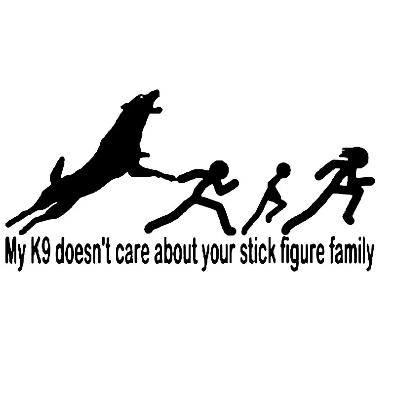 21CM*10.2CM K9 Doesn' Care About Stick Family Funny Car Sticker And Decals Car Styling Accessories Black Silver C8-1316
21CM*10.2CM K9 Doesn' Care About Stick Family Funny Car Sticker And Decals Car Styling Accessories Black Silver C8-1316