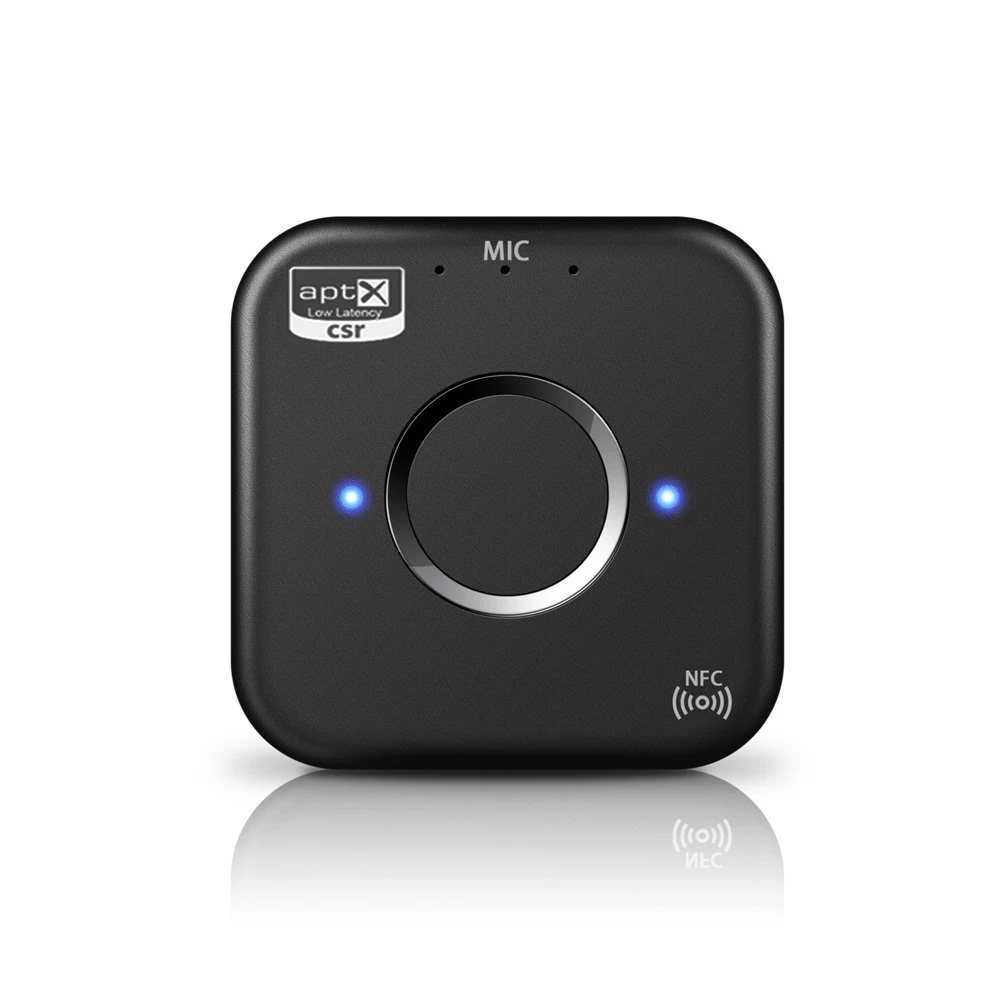 Топ предложения Беспроводной аудио приемник Bluetooth v4.2 адаптер (с поддержкой NFC) для
