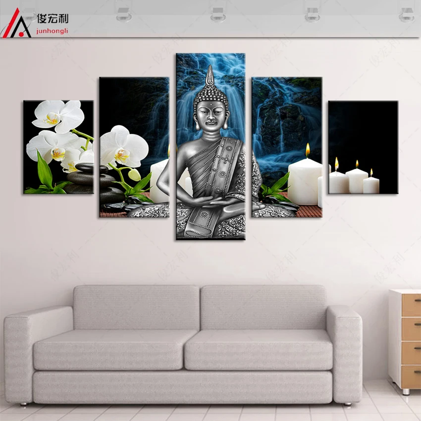 5 piece canvas art posters and prints nordic wall prints modular pictures buddha painting wall art paintings picture buddha canv
5 piece canvas art posters and prints nordic wall prints modular pictures buddha painting wall art paintings picture buddha canv