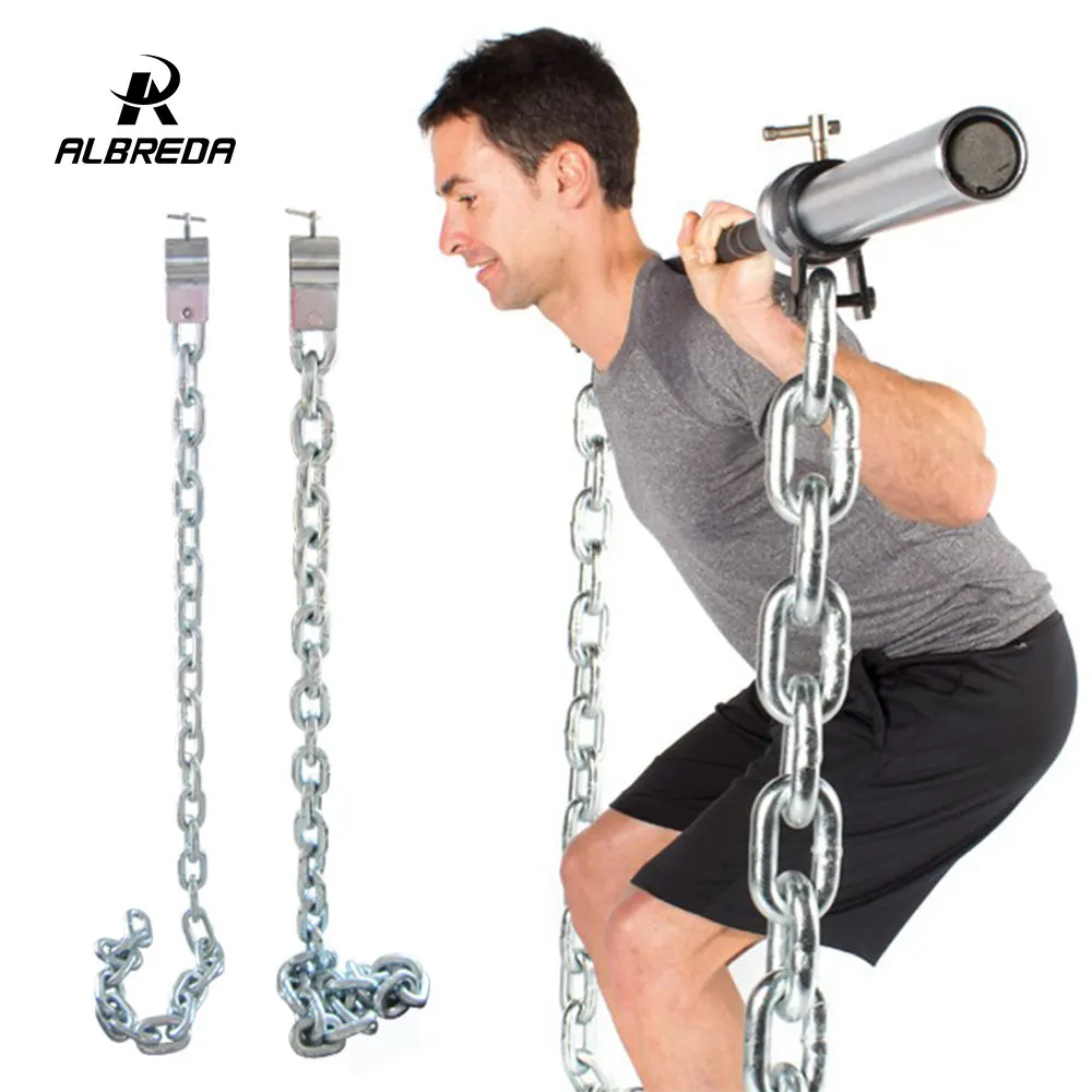 Sports Weight-bearing iron chain squat barbell Fitness equipment accessories Electroplated iron chain Gym Power Exercise
Sports Weight-bearing iron chain squat barbell Fitness equipment accessories Electroplated iron chain Gym Power Exercise
