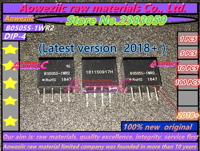 Aoweziic 2018+ 100% new original B0505S-1W B0505S-1WR2 DC-DC power module 5V to 5V isolation chip DIP-4 ( Latest edition )
Aoweziic 2018+ 100% new original B0505S-1W B0505S-1WR2 DC-DC power module 5V to 5V isolation chip DIP-4 ( Latest edition )