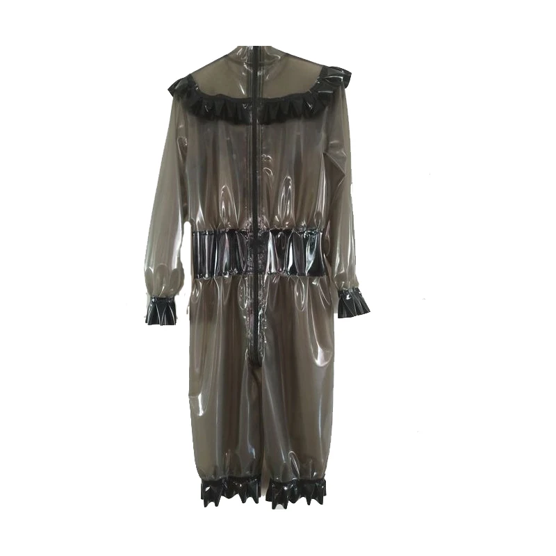 New Latex Rubber Women Loose Smoke Gray and Black Dress Customizable 0.4mm Size XXS-XXL
New Latex Rubber Women Loose Smoke Gray and Black Dress Customizable 0.4mm Size XXS-XXL