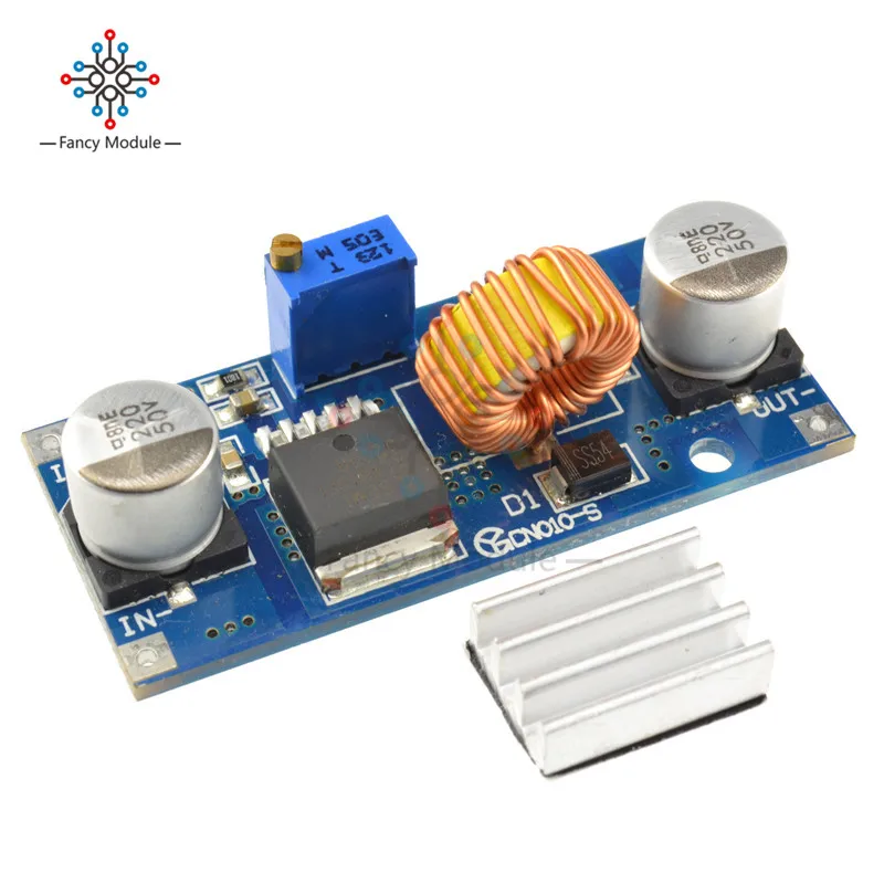 XL4015 DC-DC 4-38V до 1,25-36V 24V 12V 9V 5V Step Down, Регулируемый Модуль питания, светодиодное литиевое зарядное устройство 5A 75W
XL4015 DC-DC 4-38V до 1,25-36V 24V 12V 9V 5V Step Down, Регулируемый Модуль питания, светодиодное литиевое зарядное устройство 5A 75W