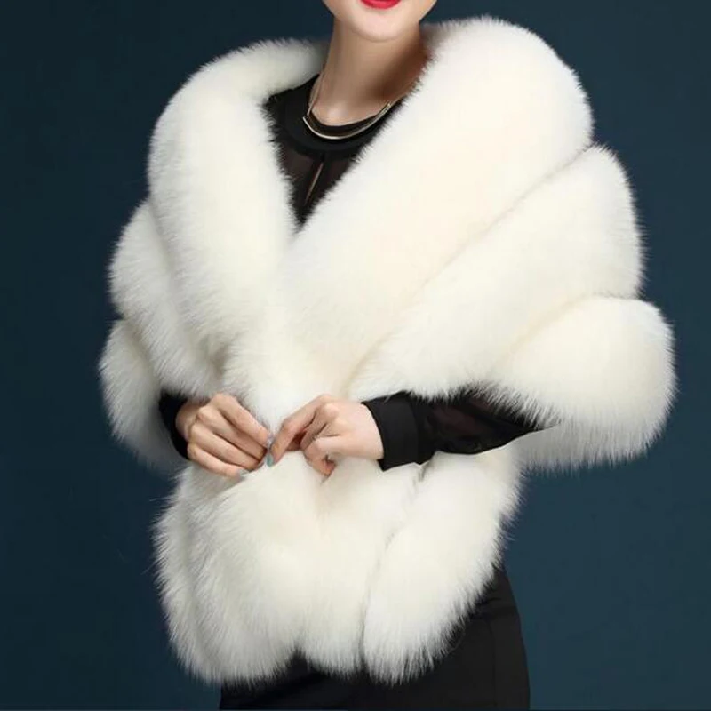 2018 Women Bolero Bridal Shawl Faux Fur Wrap Bolero Wedding Cape Bridal Shawl Fur Cape 2017 Winter Ivory Bridal Cloak Bolero
2018 Women Bolero Bridal Shawl Faux Fur Wrap Bolero Wedding Cape Bridal Shawl Fur Cape 2017 Winter Ivory Bridal Cloak Bolero