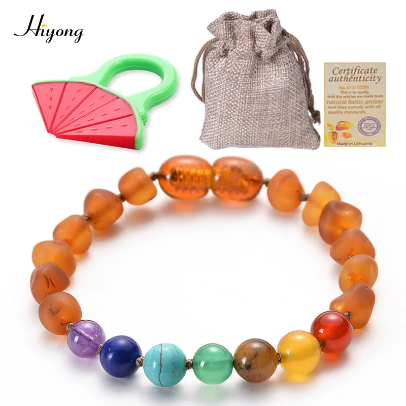 HIYONG Baltic Ambers Teething Bracelet/Anklet for Baby Chakra bead Natural Ambers Handmade Original Bracelets Jewelry Wholesale
HIYONG Baltic Ambers Teething Bracelet/Anklet for Baby Chakra bead Natural Ambers Handmade Original Bracelets Jewelry Wholesale