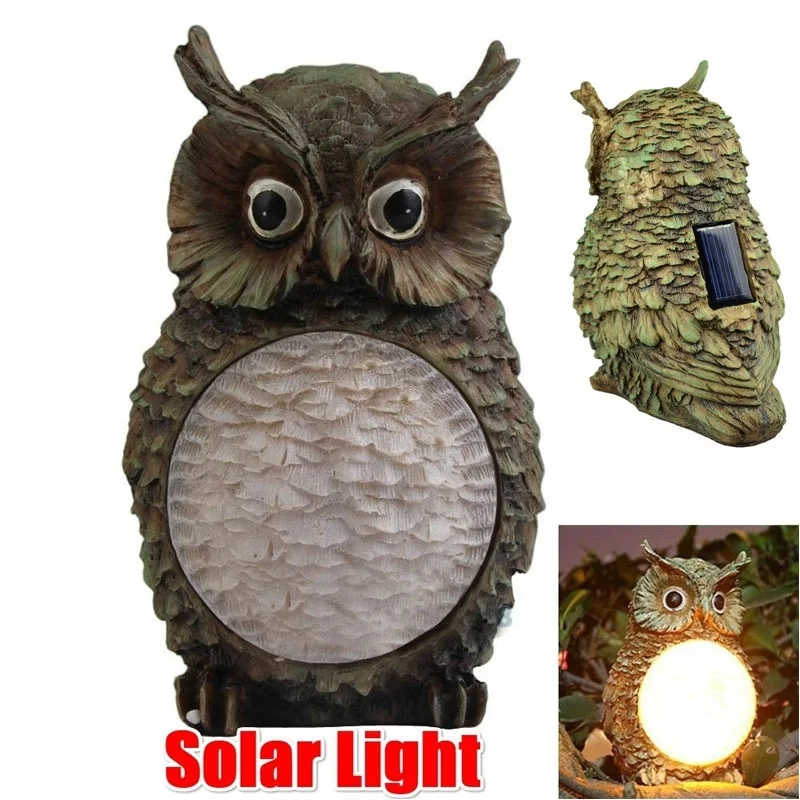 1pcs Solar Powered Owl LED Light Home Yard Decor Outdoor Light Statue Lamp Gift Home Decoration Accessories
1pcs Solar Powered Owl LED Light Home Yard Decor Outdoor Light Statue Lamp Gift Home Decoration Accessories