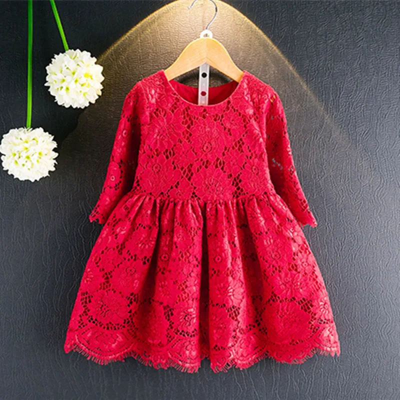DFXD New Arrival 2018 Spring Toddler Girl Princess Dress Soild Full Lace Three Quarter Sleeve Kids Dress Baby Costumes 2-8Years
DFXD New Arrival 2018 Spring Toddler Girl Princess Dress Soild Full Lace Three Quarter Sleeve Kids Dress Baby Costumes 2-8Years