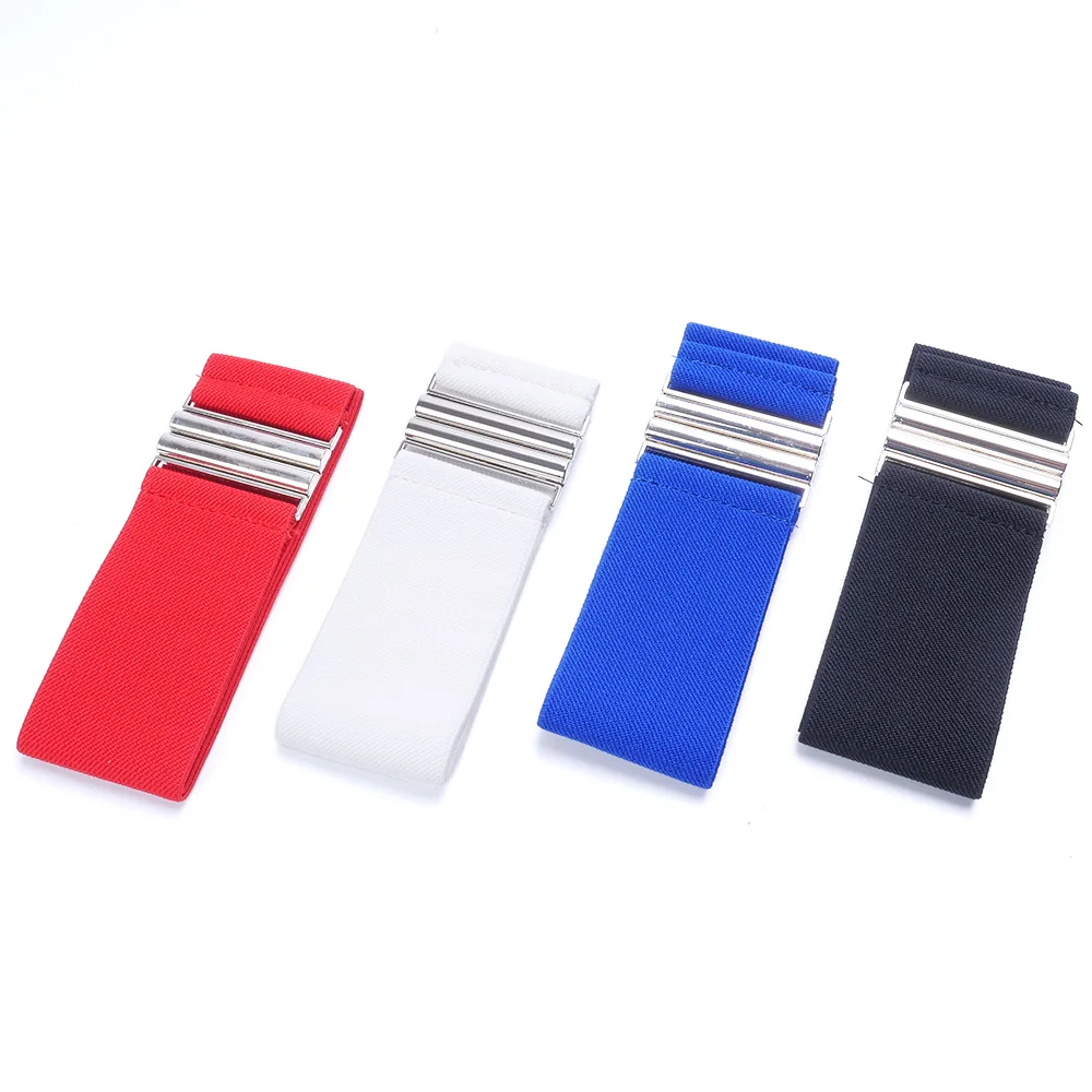 Good 1 PC Elegant Women Lady Girls Silver Buckle Wide Stretch Elastic Corset Waist Belts Waistband Apparel Accessories
Good 1 PC Elegant Women Lady Girls Silver Buckle Wide Stretch Elastic Corset Waist Belts Waistband Apparel Accessories