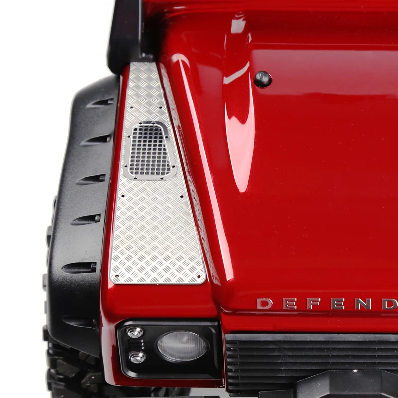 1Set Engine Hood Cover Metal Air Intake Skid Plate Stainless Air Inlet Grille Anti-skid Mesh for Rock Crawler RC Cars Decor
1Set Engine Hood Cover Metal Air Intake Skid Plate Stainless Air Inlet Grille Anti-skid Mesh for Rock Crawler RC Cars Decor