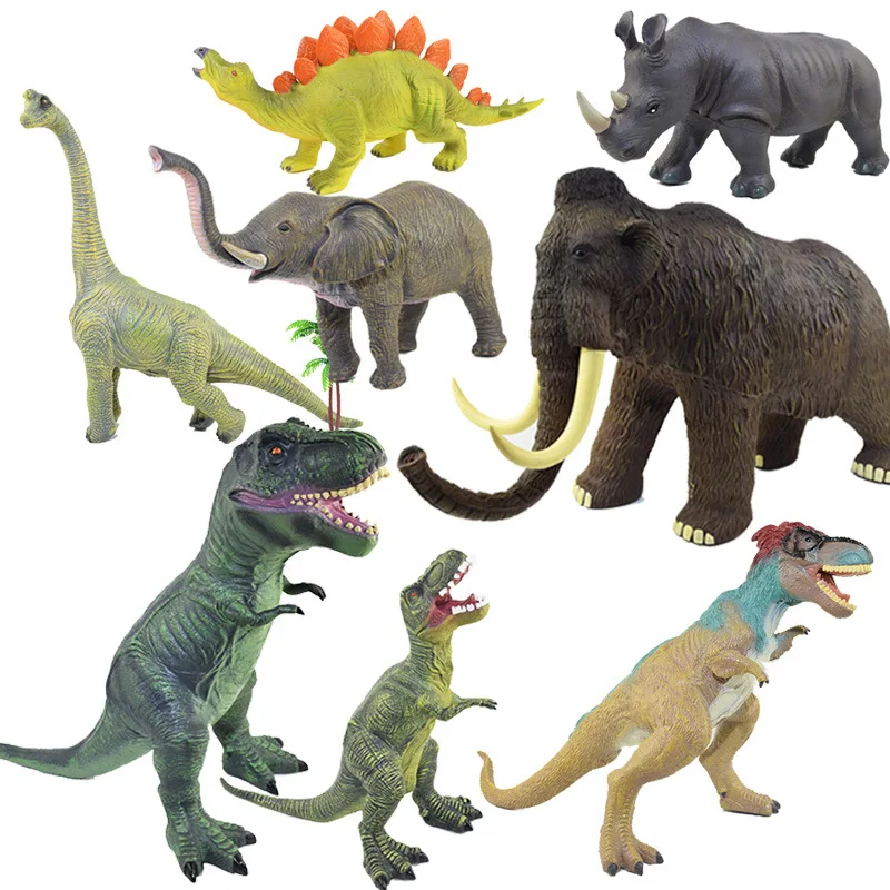 Animal Model Toy Action Figures Rhinoceros Elephant Dinosaur Tyrannosaurus Learning Educational Toys for Children Gift
Animal Model Toy Action Figures Rhinoceros Elephant Dinosaur Tyrannosaurus Learning Educational Toys for Children Gift