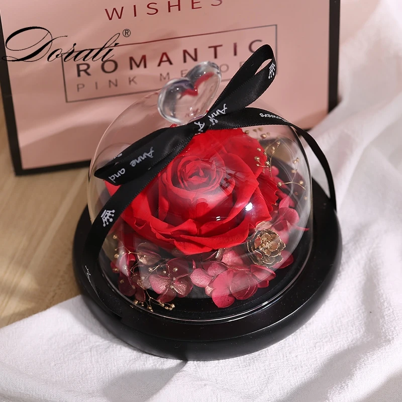 Mother Day Present The Beauty and Beast Rose Romantic Valentine's Day Gifts Eternal Exclusive Rose in Glass Dome Birthday Gift
Mother Day Present The Beauty and Beast Rose Romantic Valentine's Day Gifts Eternal Exclusive Rose in Glass Dome Birthday Gift