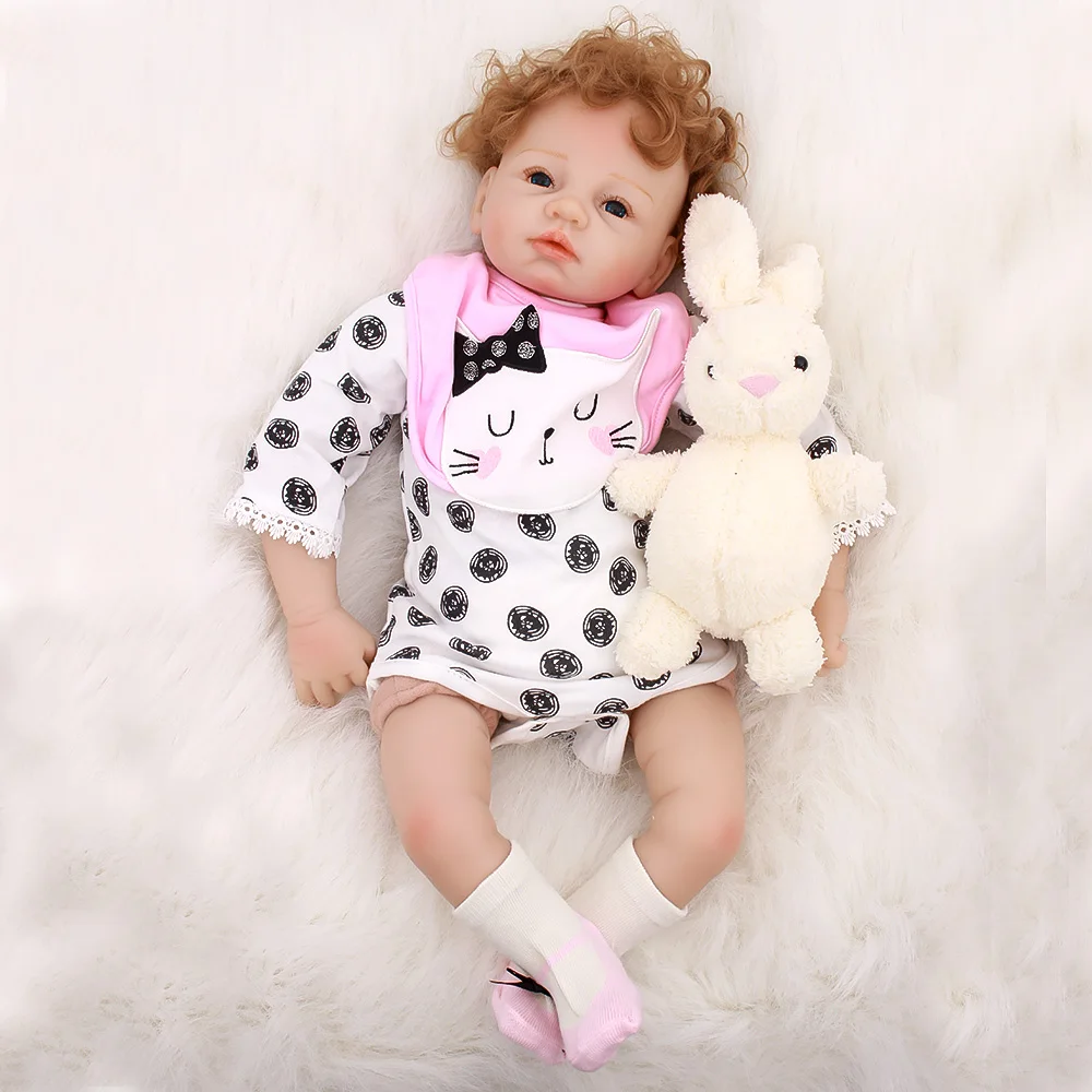 OtardDolls Bebe Reborn Dolls 22" 55cm baby doll babies reborn doll soft silicone Vinyl reborn baby dolls bonecas for girls
OtardDolls Bebe Reborn Dolls 22" 55cm baby doll babies reborn doll soft silicone Vinyl reborn baby dolls bonecas for girls