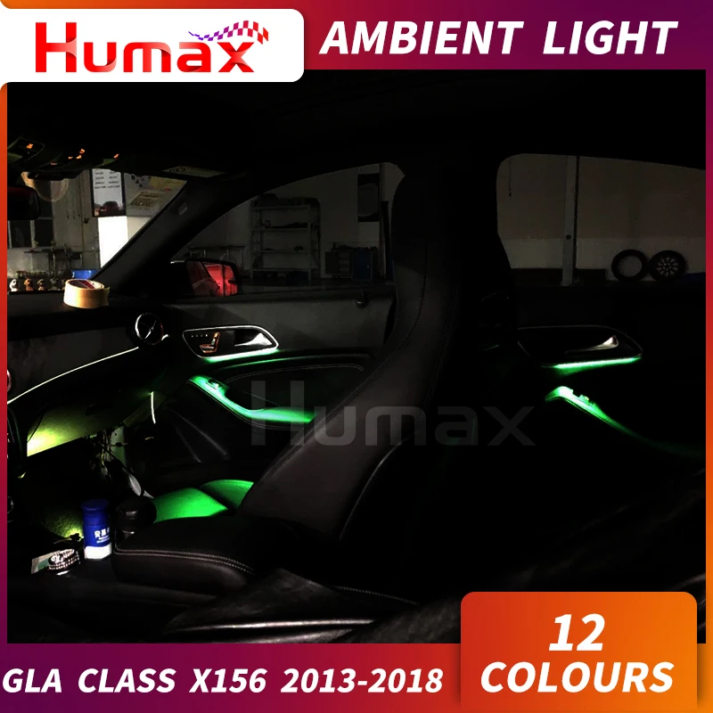 12.25 Upgrade 12 colors Ambient light For X156 mercedex bens GLA class X156 Atmosphere Lamp advanced light cover
12.25 Upgrade 12 colors Ambient light For X156 mercedex bens GLA class X156 Atmosphere Lamp advanced light cover