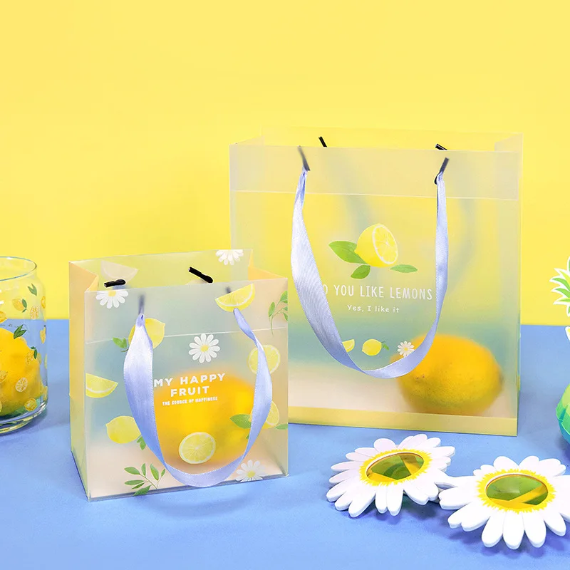 5pcs 2019 Fresh Summer Lemon PVC Gift Bags with handle Wedding Christmas Storage thank you bag Baby shower wedding Party Favors
5pcs 2019 Fresh Summer Lemon PVC Gift Bags with handle Wedding Christmas Storage thank you bag Baby shower wedding Party Favors
