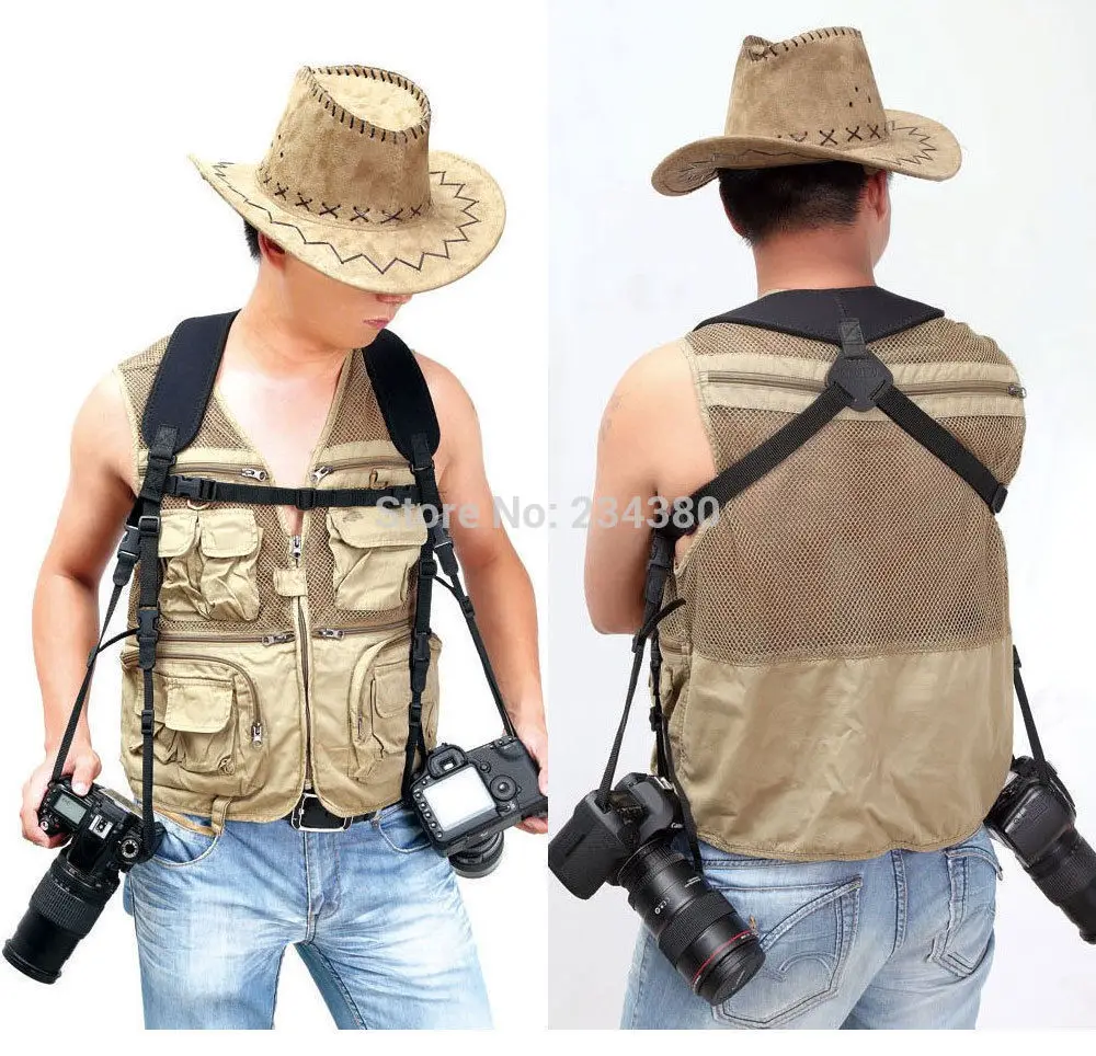 New Digital Camera Double Shoulder Sling Strap DSLR Quick-Release Shoulder Strap BAG For Canon For Nikon For Sony
New Digital Camera Double Shoulder Sling Strap DSLR Quick-Release Shoulder Strap BAG For Canon For Nikon For Sony