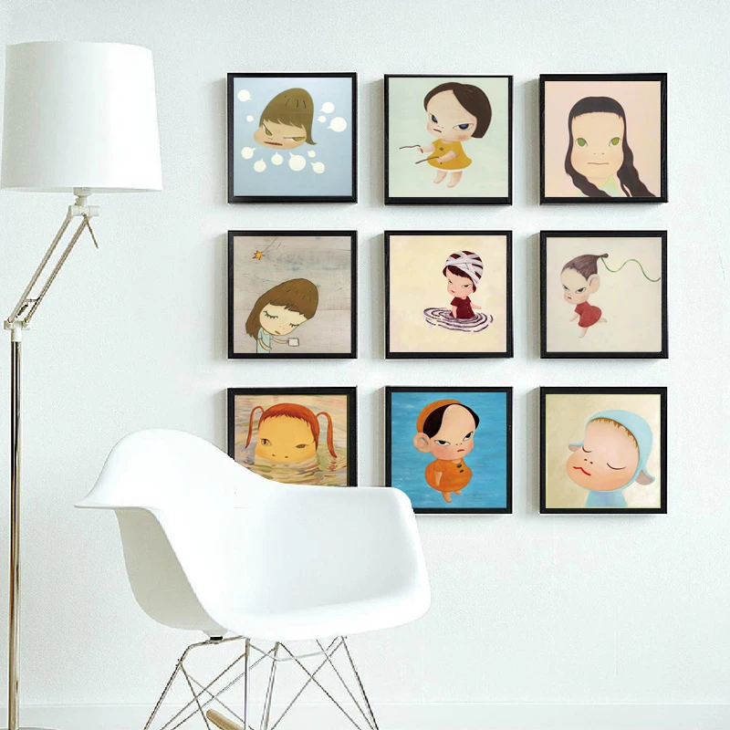 Yoshitomo Nara Cartoon Minimalist Canvas Art Scandinavian Japanese Painting Poster Print Wall Pictures For Baby Kids Room Decor
Yoshitomo Nara Cartoon Minimalist Canvas Art Scandinavian Japanese Painting Poster Print Wall Pictures For Baby Kids Room Decor