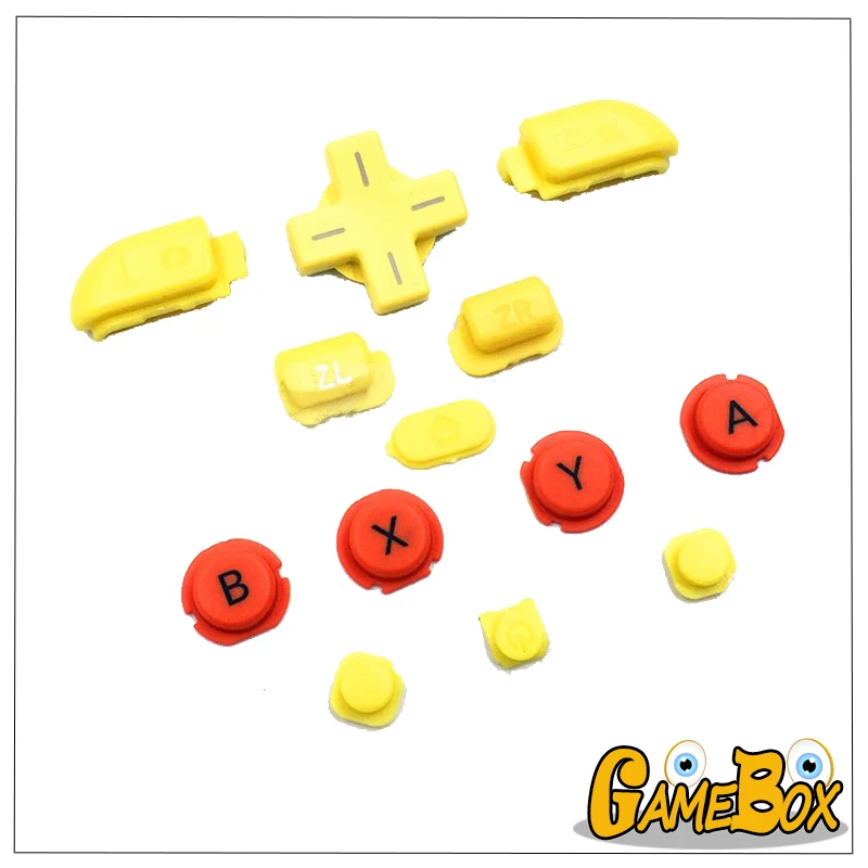 Набор кнопок Pika Chu D Pad ABXY Home для Nintendo 3DS LL/XL|Запасные части| |