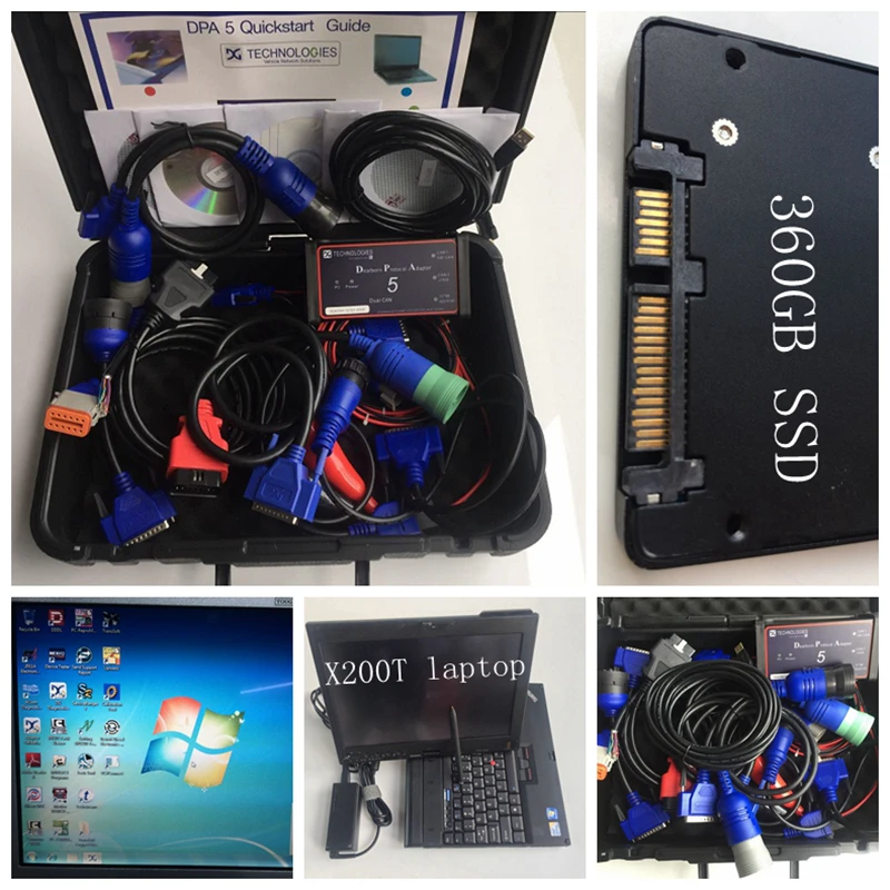 Dpa5 truck diagnostic tool software with laptop X200T touch screen full set heavy duty truck scanner 1 year warranty
Dpa5 truck diagnostic tool software with laptop X200T touch screen full set heavy duty truck scanner 1 year warranty