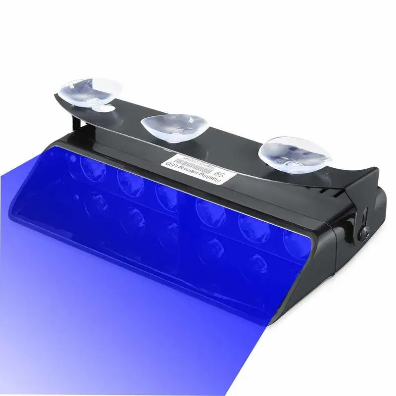 Emergency Lights, 16 Flashing Modes Bright Blue LED Warning Strobe Lighting for Vehicle Dash Windshield, Black
Emergency Lights, 16 Flashing Modes Bright Blue LED Warning Strobe Lighting for Vehicle Dash Windshield, Black