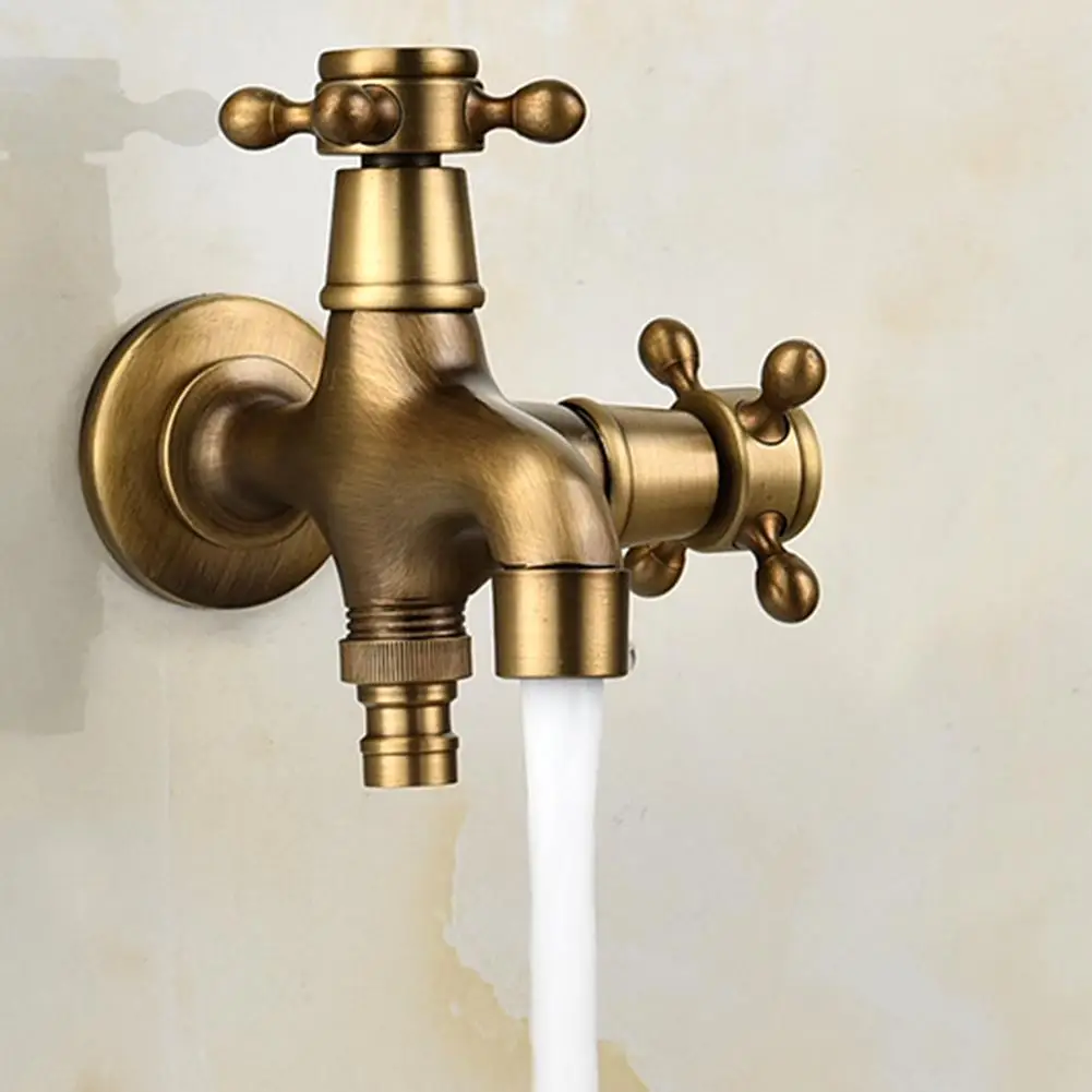 2 IN 1 Antique Kitchen Faucet European Retro Copper Tap For Washing Machine Mop Pool
2 IN 1 Antique Kitchen Faucet European Retro Copper Tap For Washing Machine Mop Pool