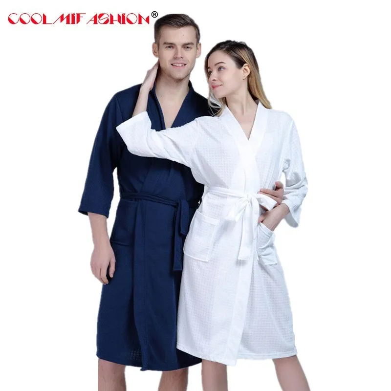Man Women Summer Water Absorption Kimono Bath Long Robe Femme Sexy Cotton Waffle Bathrobe Lovers Dressing Gown Bridesmaid Robes
Man Women Summer Water Absorption Kimono Bath Long Robe Femme Sexy Cotton Waffle Bathrobe Lovers Dressing Gown Bridesmaid Robes