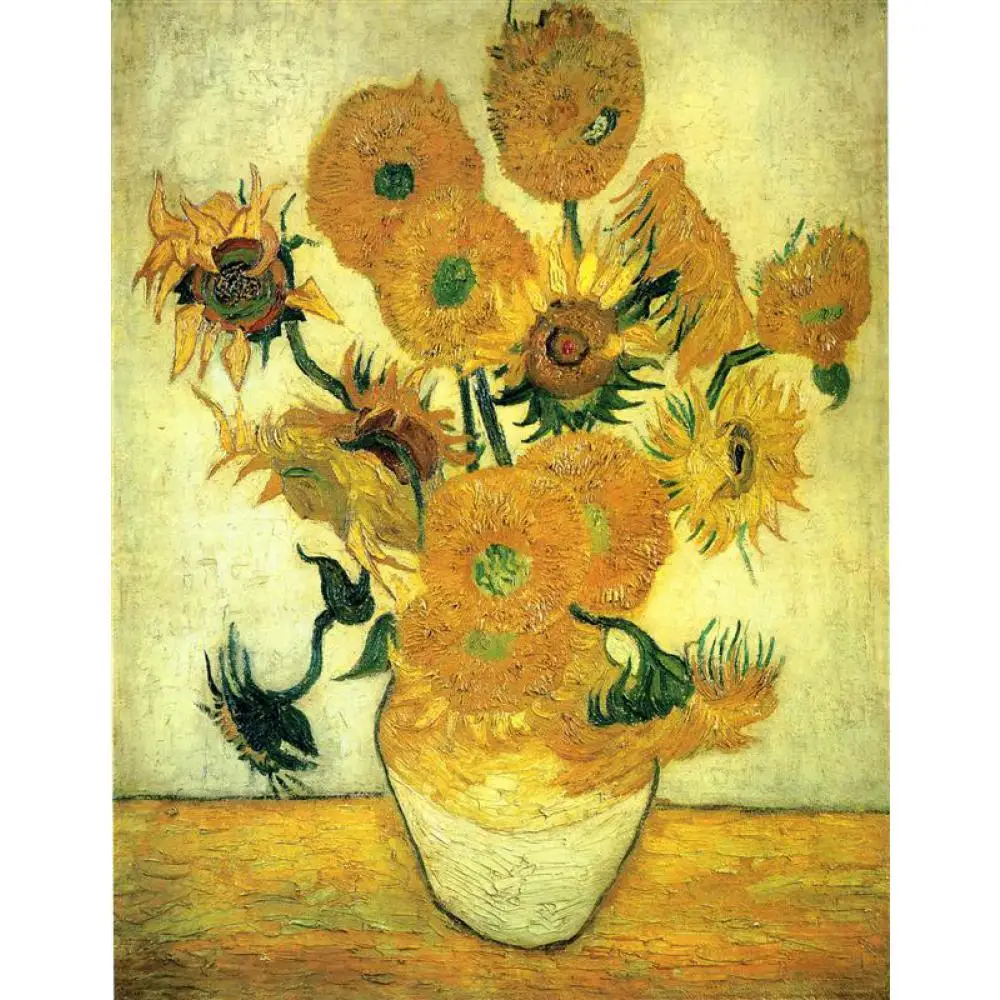 Still Life - Vase with Fourteen Sunflowers by Vincent Van Gogh Reproduction oil painting Canvas art Handmade High quality
Still Life - Vase with Fourteen Sunflowers by Vincent Van Gogh Reproduction oil painting Canvas art Handmade High quality