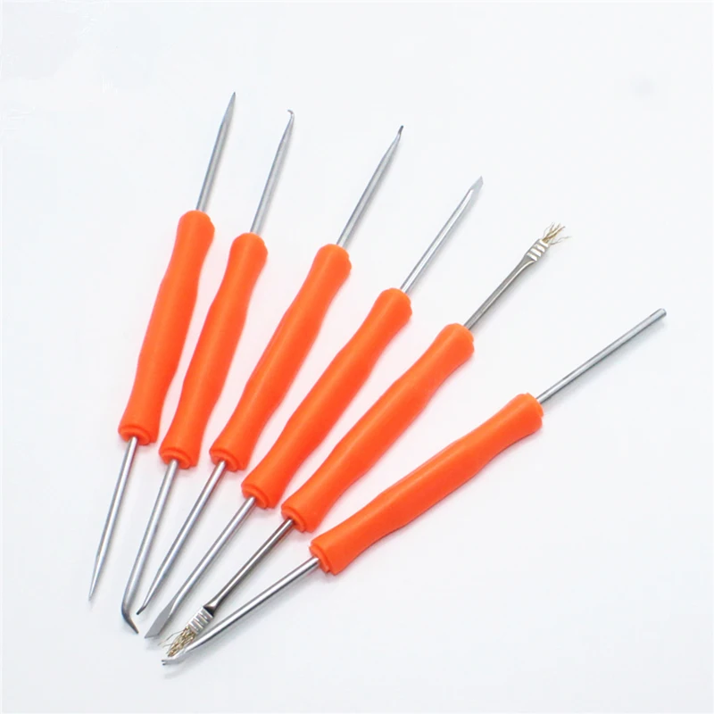 Electronic Heat Assist Repair Tool Set 6pcs Welding Solder Soldering Station Iron Tool Welding Grinding Cleaning Tool
Electronic Heat Assist Repair Tool Set 6pcs Welding Solder Soldering Station Iron Tool Welding Grinding Cleaning Tool