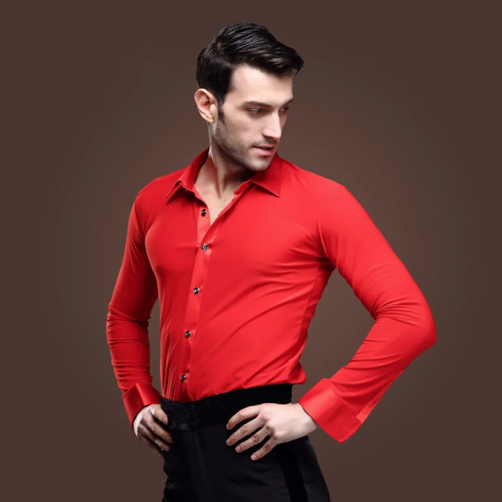 Sexy Latin Dance Tops For Male Black Red White Cotton Shirts Chacha Paso India Western Men Adult Ballroom Dancing Shirts DQ7028
Sexy Latin Dance Tops For Male Black Red White Cotton Shirts Chacha Paso India Western Men Adult Ballroom Dancing Shirts DQ7028