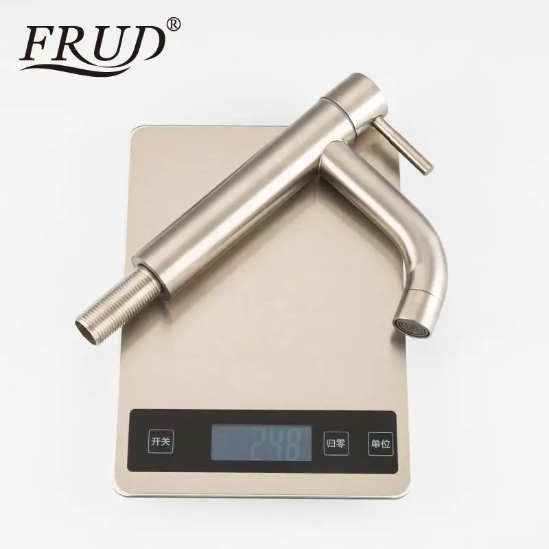 FRUD Bathroom Waterfall Basin Sink Faucet Chrome Polish Single Handle Single Cold Water Sink Tap Deck Mounted torneira
FRUD Bathroom Waterfall Basin Sink Faucet Chrome Polish Single Handle Single Cold Water Sink Tap Deck Mounted torneira
