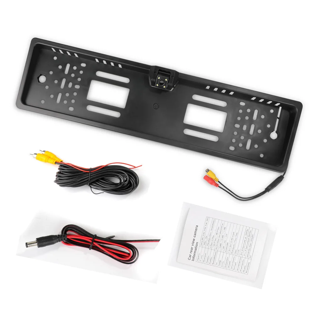 Car Rear View Camera EU European License Plate Frame Waterproof Car Reverse Backup Parking Night Vision Backup Camera 170 degree
Car Rear View Camera EU European License Plate Frame Waterproof Car Reverse Backup Parking Night Vision Backup Camera 170 degree