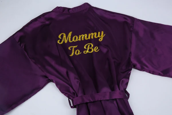 Sisbigdey 2pc set of mommy to be satin sash bride robe Bridal Party sparkle glitter gold pajamas wedding robes
Sisbigdey 2pc set of mommy to be satin sash bride robe Bridal Party sparkle glitter gold pajamas wedding robes