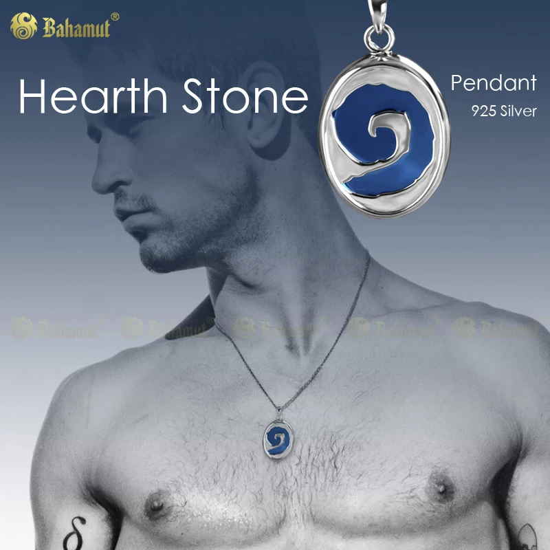 WoW Hearthstone Glass 925 Silver Jewelry Hearthstone Necklace Round Pendant for Men Boyfriend Gift
WoW Hearthstone Glass 925 Silver Jewelry Hearthstone Necklace Round Pendant for Men Boyfriend Gift