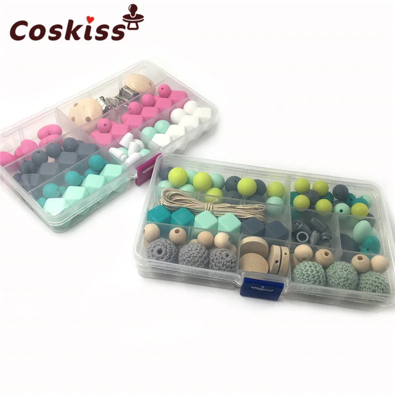 2pcs Baby Teether Toy Silicone Teether Pacifier Clip Geometric Hexagon Silicone Crochet Bead DIY Wooden Teether Nursing Necklack
2pcs Baby Teether Toy Silicone Teether Pacifier Clip Geometric Hexagon Silicone Crochet Bead DIY Wooden Teether Nursing Necklack