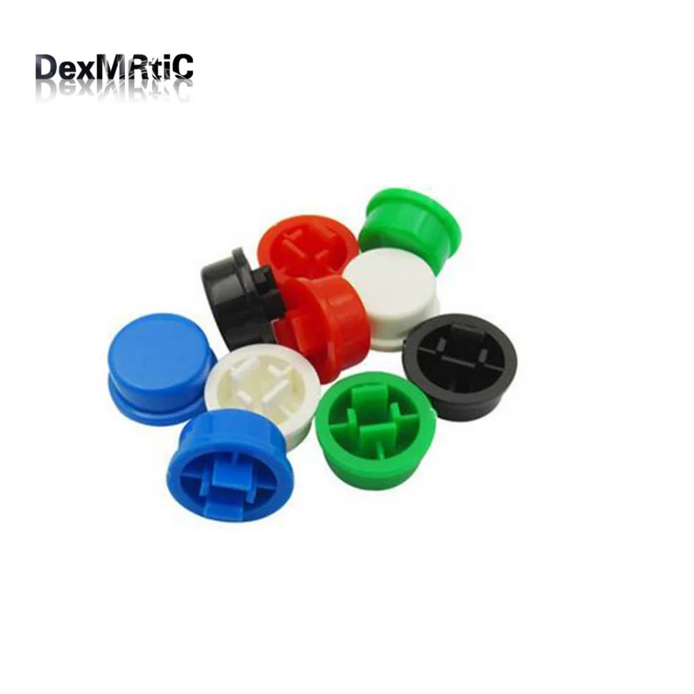 60pcs 12*12*7.3mm round button cap reset switch button cap multi color button caps
60pcs 12*12*7.3mm round button cap reset switch button cap multi color button caps
