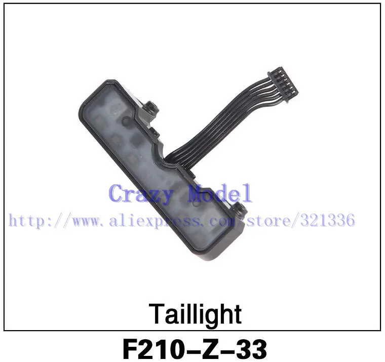 Free Shipping Original Walkera F210 RC Helicopter Quadcopter spare parts F210-Z-33 Taillight
Free Shipping Original Walkera F210 RC Helicopter Quadcopter spare parts F210-Z-33 Taillight
