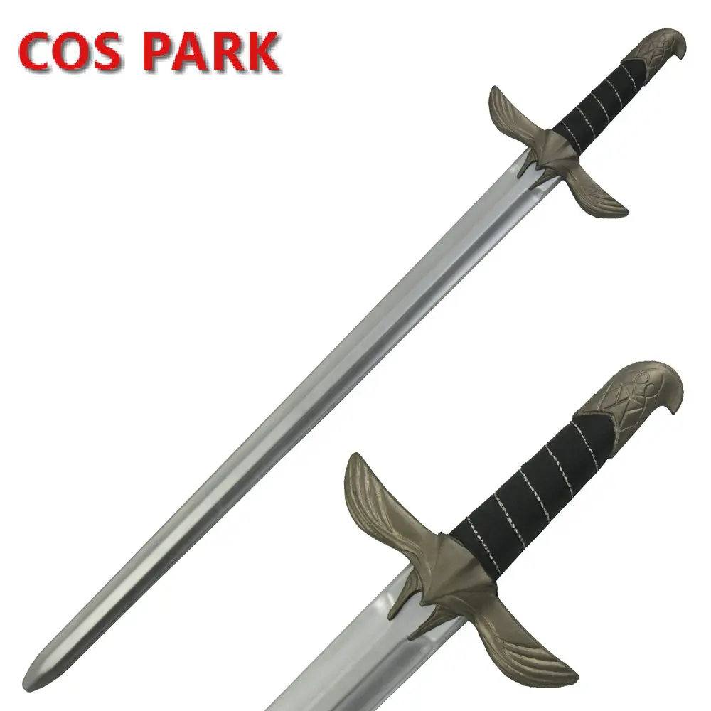 Пена LARP Assassin s Creed меч из пенопласта для косплэй мягкие украшения Черный стены