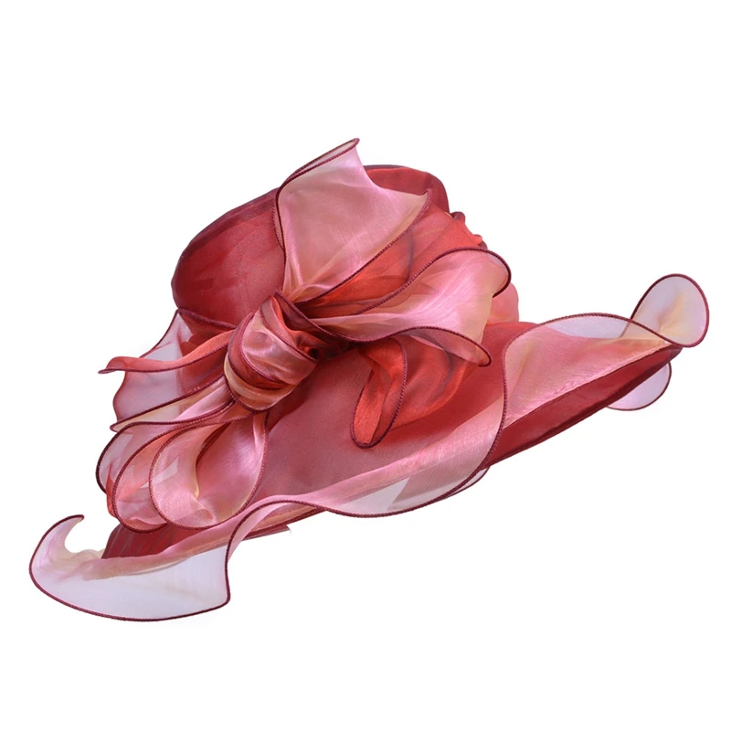 Women Summer Hat Organza Sombrero Sun Hat Floral Wide Brim Summer Hat for Kentucky Derby Women Church Wedding Ladies Cap A206
Women Summer Hat Organza Sombrero Sun Hat Floral Wide Brim Summer Hat for Kentucky Derby Women Church Wedding Ladies Cap A206