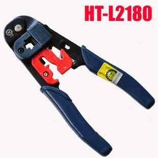 Original HT-L2180 RJ45 Crimping Tool - Network RJ45 8P8C Plug Terminal Crimping Tool - With Cutter
Original HT-L2180 RJ45 Crimping Tool - Network RJ45 8P8C Plug Terminal Crimping Tool - With Cutter