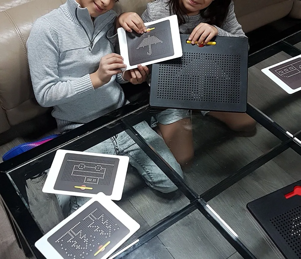 BIG Magnatab 782pcs Magnets Magnetic Drawing Board Erasable Magna Doodle Writing Drawing Pads for Kids educational toys gifts
BIG Magnatab 782pcs Magnets Magnetic Drawing Board Erasable Magna Doodle Writing Drawing Pads for Kids educational toys gifts