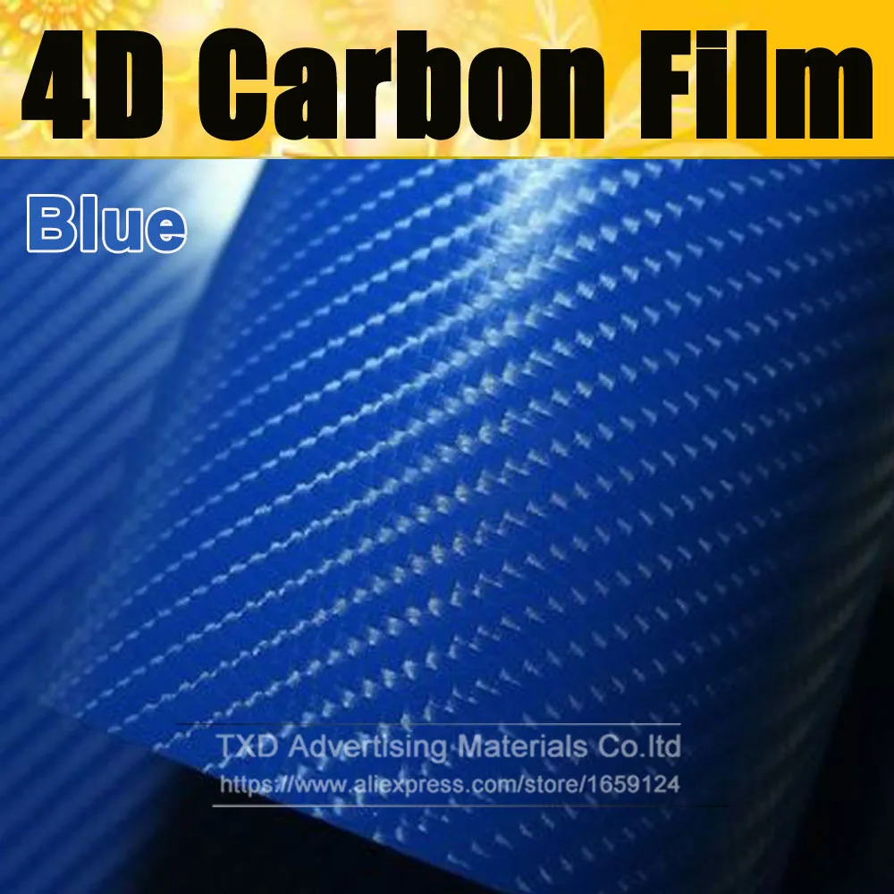 Car styling bright 4D blue Carbon Fiber Vinyl film Colored Glossy Carbon Fiber Vinyl Film Auto Wrapping Vinyl Wrap
Car styling bright 4D blue Carbon Fiber Vinyl film Colored Glossy Carbon Fiber Vinyl Film Auto Wrapping Vinyl Wrap