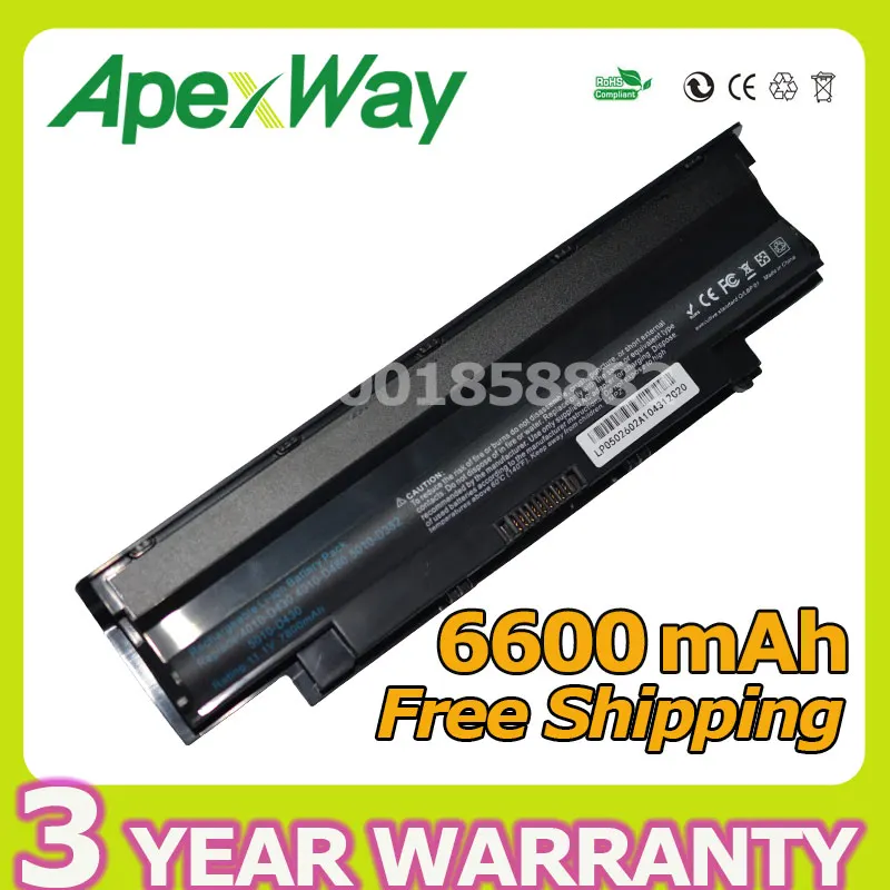 Аккумулятор Apexway, 9 элементов, для Dell Inspiron 13R, 14R, 15R, 17R, N4010, N4110, N5010, N5030, N5110, N7010, N7110, n5050, M501, M5010, N3010, N3110
Аккумулятор Apexway, 9 элементов, для Dell Inspiron 13R, 14R, 15R, 17R, N4010, N4110, N5010, N5030, N5110, N7010, N7110, n5050, M501, M5010, N3010, N3110