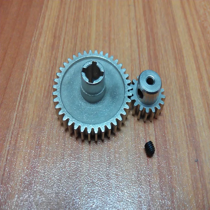 18g Steel Metal Main Gear 38T & Motor Gear 17T For RC 1/18 WLtoys A949 A959 A949 A959 A969 A979 RC Car Buggy Truck HSP
18g Steel Metal Main Gear 38T & Motor Gear 17T For RC 1/18 WLtoys A949 A959 A949 A959 A969 A979 RC Car Buggy Truck HSP