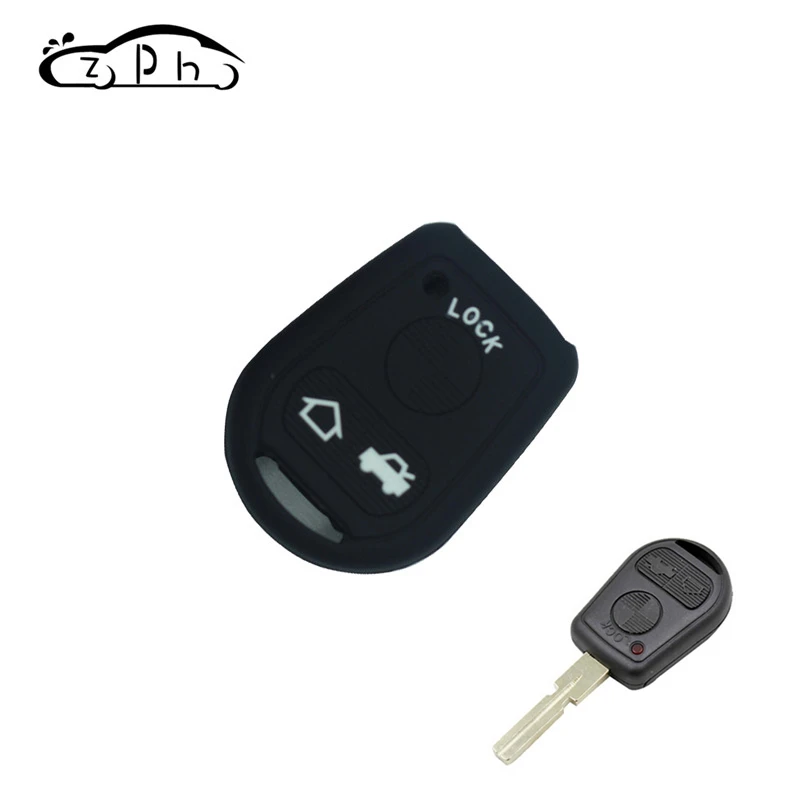 3 Buttons Silicone Remote Car Key Cover Case Fob For BMW E31 E32 E34 E36 E38 E39 E46 Z3 Z4 Holder Shell
3 Buttons Silicone Remote Car Key Cover Case Fob For BMW E31 E32 E34 E36 E38 E39 E46 Z3 Z4 Holder Shell