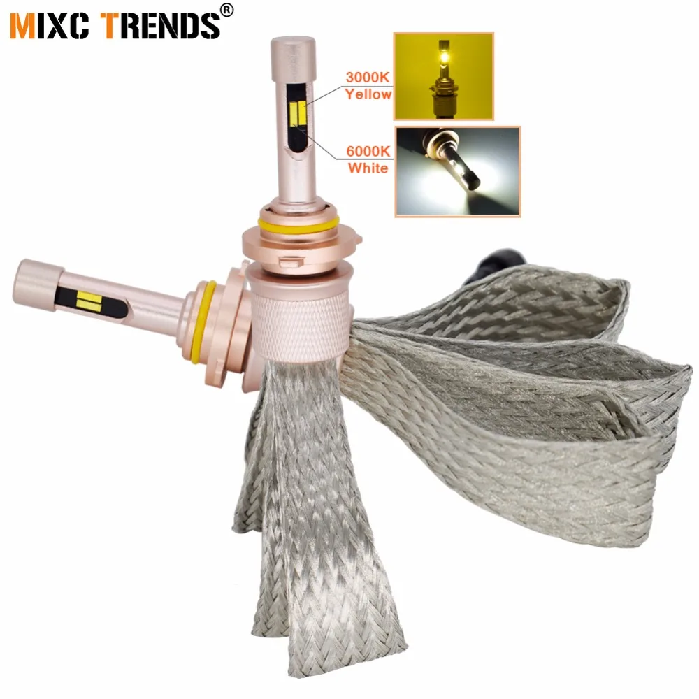 Супер яркий комплект автомобильных светодиодных фар 9006 H4 9007 H13, светодиод дальнего/ближнего света H7 H1 H11 H3 HB4 H8 HB3 9005, цветные светодиоды, автом... 
Супер яркий комплект автомобильных светодиодных фар 9006 H4 9007 H13, светодиод дальнего/ближнего света H7 H1 H11 H3 HB4 H8 HB3 9005, цветные светодиоды, автом...